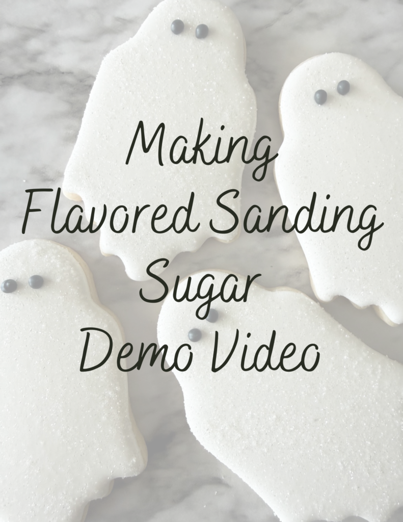 flavored finishing sugars